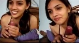 Sister do blowjob of Indian brother with HINDI audio